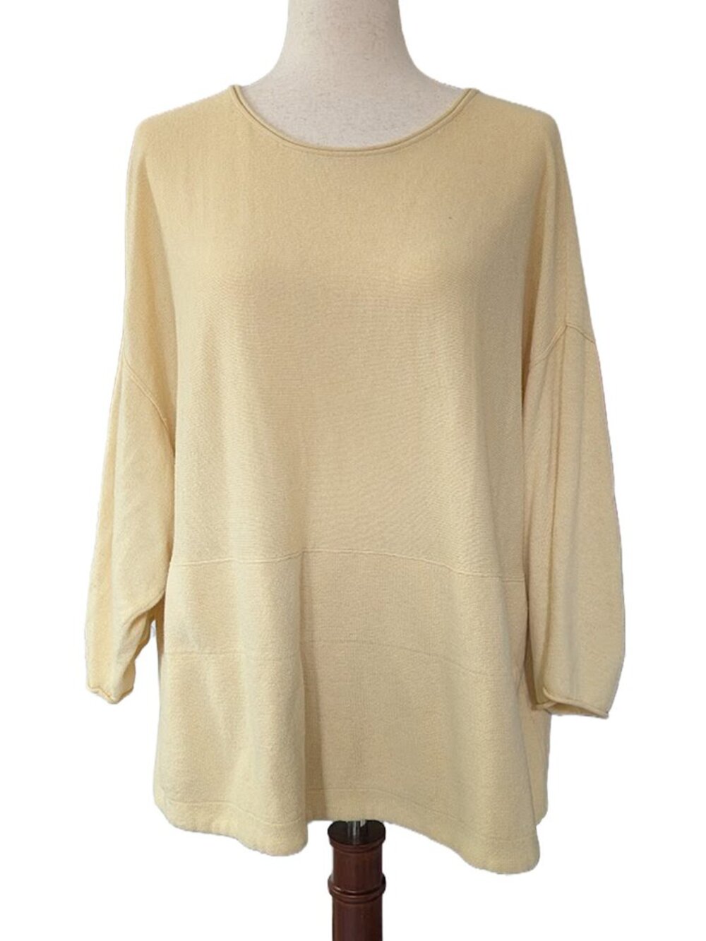 J.Jill Pure Cotton Cashmere Blend Yellow Tunic